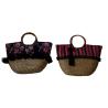 Buy cheap ECO Friendly Fashion Summer Tote Handbag Bohemian Handmade Bali Bags Straw Beach Bag Cotton Canvas Shopping Bags from wholesalers