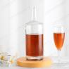 Buy cheap Customized 700ml 750ml 1000ml Square Glass Wine Alcohol Drinking Bottle Vodka Whisky Gin Bottle With Heat Shrink Cap from wholesalers