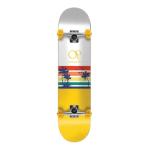 Ocean Pacific Sunset Park/Street White / Yellow Complete Skateboard - 7.75" x 31