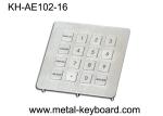 Buy cheap Anti - Vandal Stainless Steel 16 Keys Number Keypads for Info - Kiosk from wholesalers