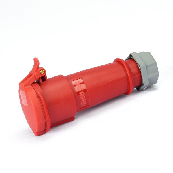 Buy cheap Waterproof Nylon PA6 4P 32A 6H Industrial Power Socket from wholesalers