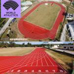 Affordable All-Weather Synthetic Athletic Track - Low Maintenance & UV-Resistant