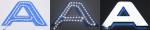 White Zig Zag Led Strip 72leds/Meters 12v 24v S Shape For Advertising
