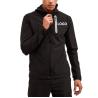 Buy cheap OEM custom logo brand men's streetwear outdoor sports track 100% polyester zip up windbreaker jacket for men from wholesalers