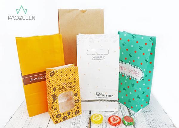 Buy cheap Food Grade Greaseproof Wrapping Paper Bags PE Lining For Bakery Products from wholesalers