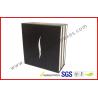 Buy cheap Customized Printed Lighter Rigid Gift Boxes , Magnetic Matt Black Gift Pakaging Boxes from wholesalers