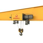 3 ton traveling customized single girder overhead crane