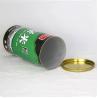 Buy cheap Movable Tin Lid Silver Stamping Kraft Paper Tube Packaging For Wine Packaging / Gift packaging from wholesalers