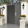 Buy cheap Outside Decoration Black Entrance Double Stainless Steel Door Wrought Iron Design Main Gate from wholesalers