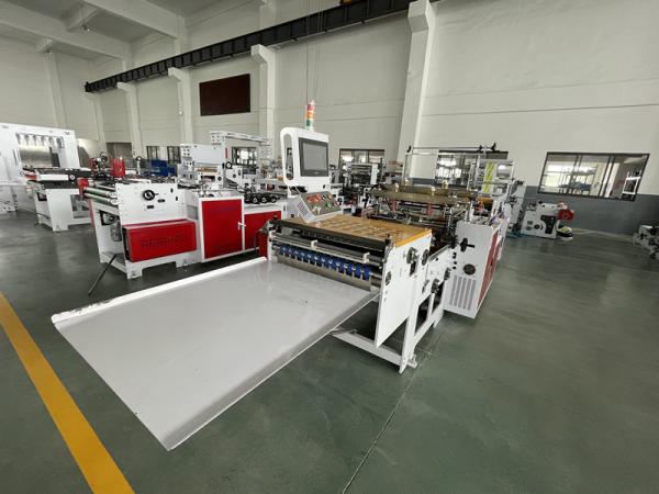 Buy cheap Euro Tissue Plastic Bag Making Equipment 65 Bags/Min 15kw 450mm from wholesalers