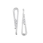 Clear Plastic Shirt Packing Clips for Clothing