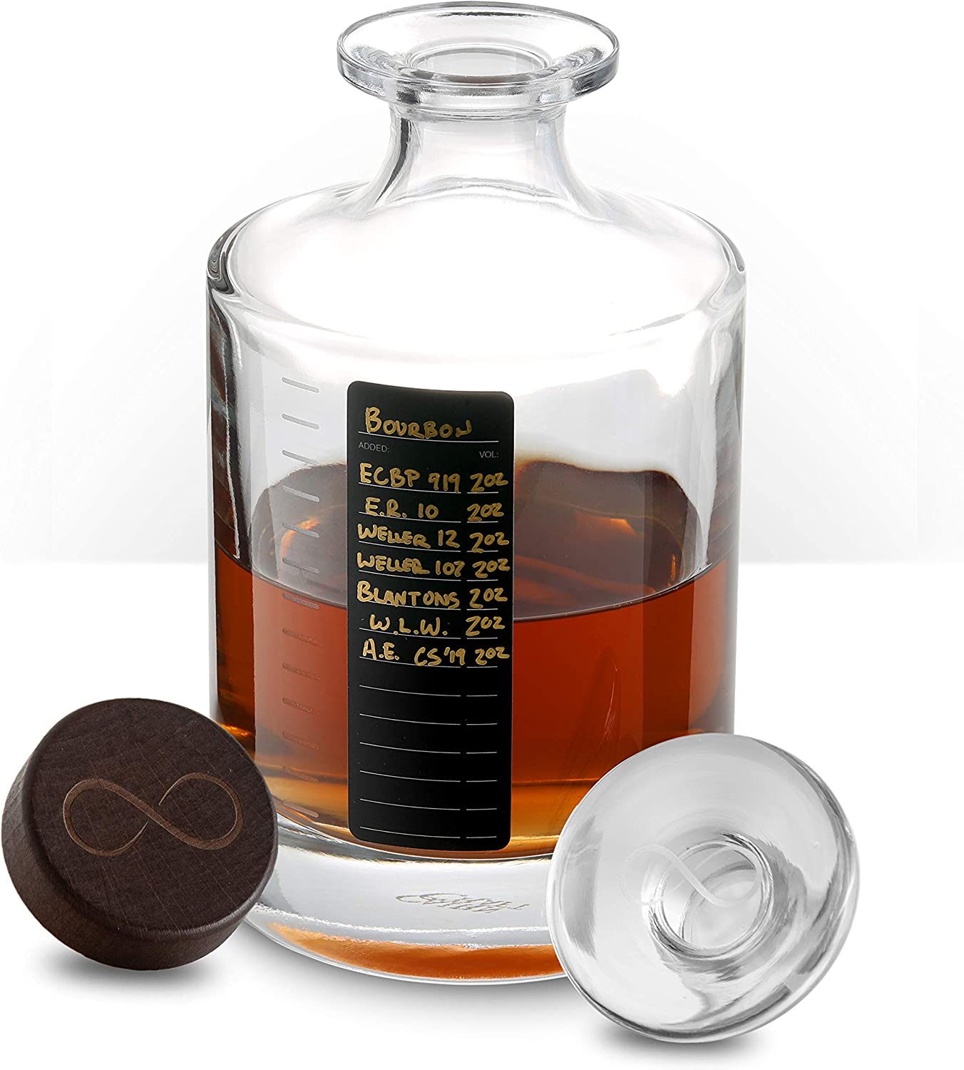 Custom Color Glass Collar 500ml 700ml 750ml Whisky Vodka Bottle