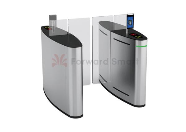 Buy cheap IC/ID Telescopic Wings Flap Barrier Sliding Turnstile from wholesalers