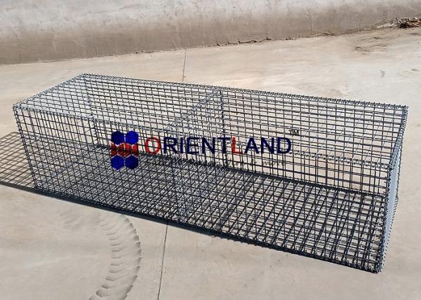 Commercial Pvc Coated Welded Wire Mesh Gabion Box Artistic Decorations 2m*0.5m*0
