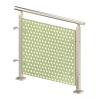 Buy cheap Custom Metal Decorative Railing SS Baluster Stainless Steel Plate Railing For Stairs from wholesalers