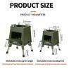 Buy cheap Embroidery or Printing Fire Pits Portable Wood Burning Stove for Camping and Hiking from wholesalers