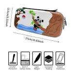 Kids Anti-Scratch PU Carry Case Cute Panda Cartoon Pattern for Nintendo Switch