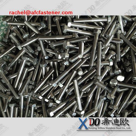 Buy cheap 904L stainless steel head hex bolt din1.4539 uranus B6 uns n08904 from wholesalers