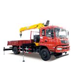 8 Ton Hydraulic Truck Mounted Telescopic Boom Crane for Heavy Duty