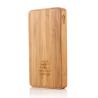 Buy cheap Ultra Thin 6000mAh Wireless Charging Power Bank Bamboo Color 200g Weight from wholesalers
