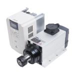4.5KW ER32 18000RPM Air Cooled Square Spindle With Flange For CNC Milling