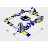 Buy cheap 0.9mm PVC Tarpaulin Large floating Inflatable Water park aqua Park for sea or lake from wholesalers