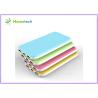 Buy cheap Ultra Thin portable 2 charging ports compact power bank 10000mAh Li - polymer battery from wholesalers