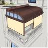 Buy cheap Aluminum Motorized Conservatory Awning Roof Retractable Roller Shutter from wholesalers