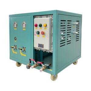 Buy cheap Low Pressure Chiller Maintenance R123 R245fa R514a Refrigerant Recovery Vacuum Charging Machine For Sale from wholesalers