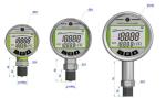 Free Shipping Negative Digital Pressure Gauge Manometer 100Psi Air Differential