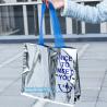 Buy cheap PVC Lazaer Tote Bag, Holographic Rainbow Work Bag, Hologram, fashion bag, jewelry bag, Stadium Outdoor Beach from wholesalers