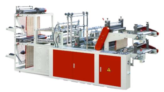 Buy cheap Double Layer Rolling Plastic Poly Bag Making Machine DZB Series 40-120 Pcs/Min from wholesalers