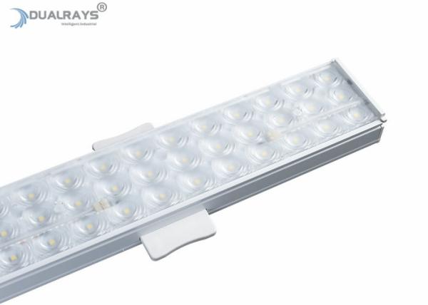 Buy cheap EU Trunking Rail System Compatible Linear Retrofit 5 Years Warranty Power Adjustable from wholesalers