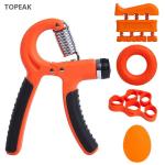 metal hand grip strengthener Ball 150 Lbs Stress Ball Forearm Workout