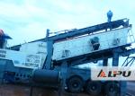 Flexible Configuration Portable Crusher Plant , Mobile Concrete Crusher
