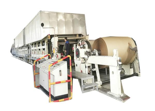 380V Corrugated Paper Making Machine High Output Three Press For Making Paper