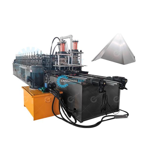 Double Line Metal Steel Garden Safty Palisde Fence Profile Machine Roll Forming