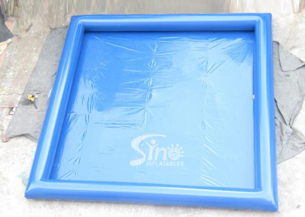Buy cheap Portable airtight cube inflatable swimming pool for kids and audlts inflatable water park equipment from wholesalers