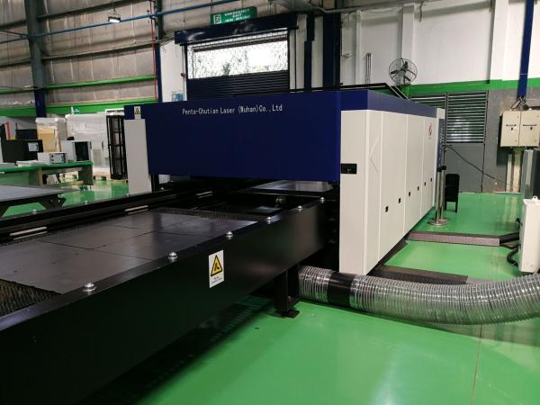 Buy cheap Metal Fiber Laser Cutting Machine Double Drive with 3000mm ×1500mm Size from wholesalers