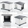 Buy cheap PP European Style Plastic Dog House, Pet Waterproof Outdoor Winter House,Dog Kennel, low MOQ luxury kitty cat house, pac from wholesalers