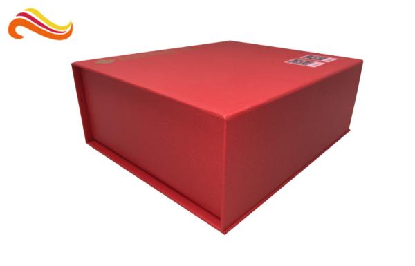 Buy cheap Red special paper Magnetic Luxury Gift Boxes with silk paper tray from wholesalers