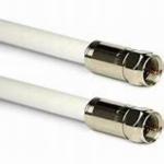 High Voltage Transmission Coaxial Cable with PVC Jacket Material 50 Ohms