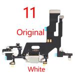IPhone 11 Pro Max Mobile Charging Flex Cable Audio Replacement Purple / White
