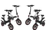 Low Speed Electric Assist Bike , 2 Wheels Folding Electric Powered Bike