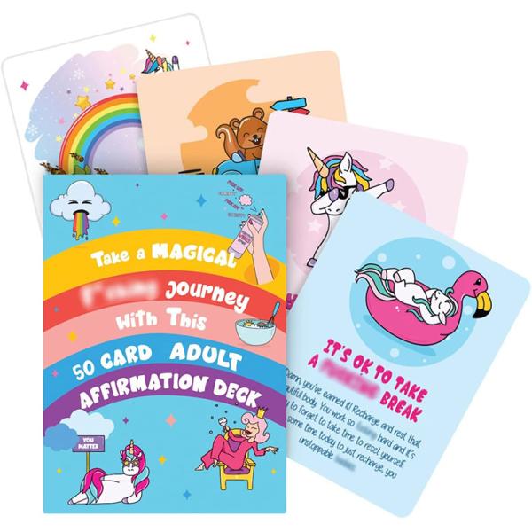 Buy cheap Recycled Deck Printing Positive Affirmation Educational Playing Cards Oem from wholesalers