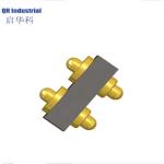 2Pin 4.0mm Pitch 1.5mm height Smart Device Magnetic spring loaded pin Usb