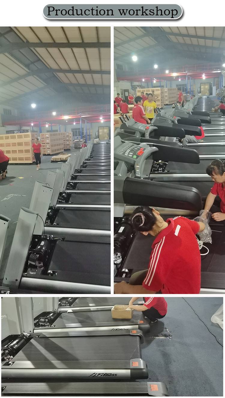 Smart Commercial Treadmill For Gym Use , Professional Grade Body Sculpture Treadmill