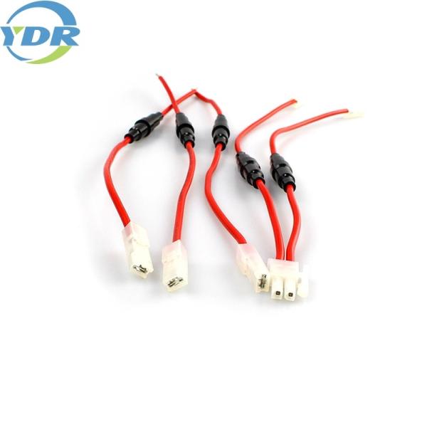 Fuse Tube Terminals Wire Red Wire Black Screw Type Inline Tube Tubing Fuse