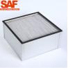 Buy cheap Deep Pleated HEPA Filter Module Aluminium Foil Separators H13 Glassfiber Paper Media from wholesalers