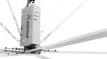 60RPM 1.5kw Gearbox High Volume Ceiling Fans With New Protection Technology